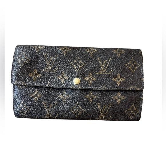 Authentic Louis Vuitton Monogram Portefeuille Sarah Long Wallet! - Picture 2 of 15